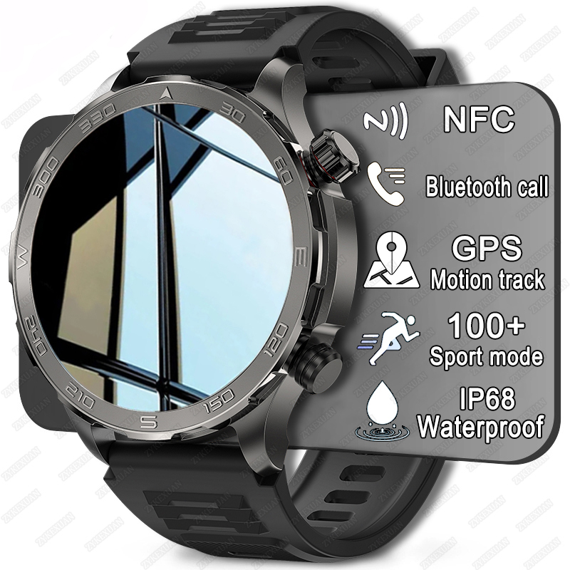 Smartwatch Face - Neue GPS-Tracking Smartwatch für Herren AMOLED
