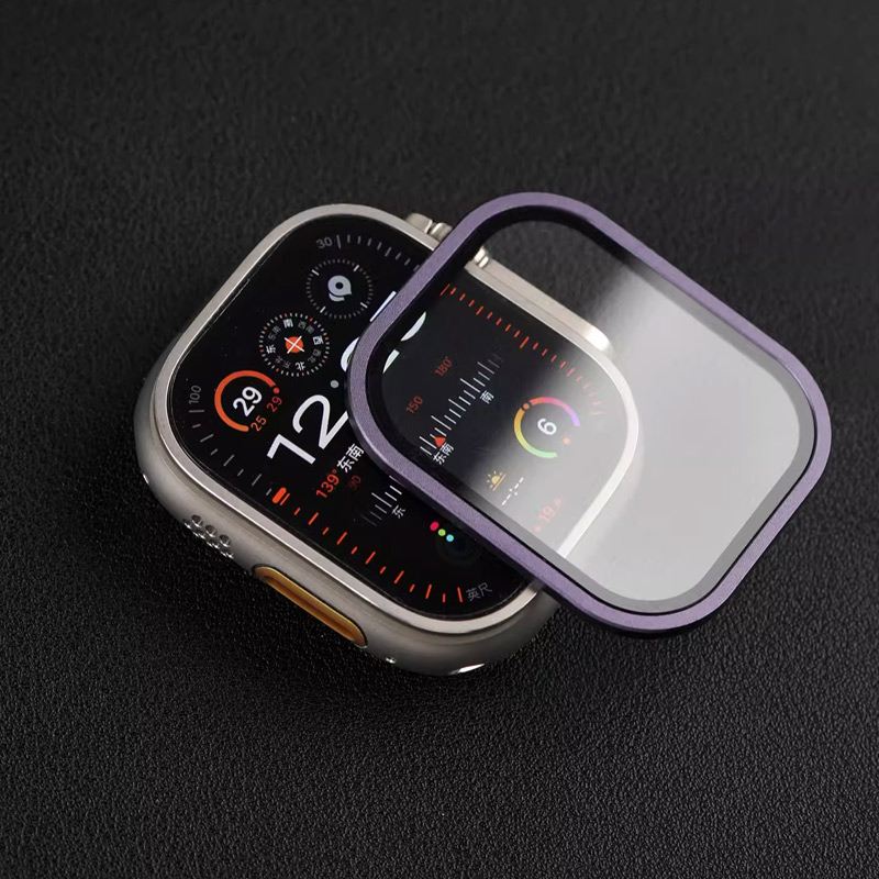 Apple Smartwatch Accessories - Gehärtetes Glas für Apple Watch Ultra