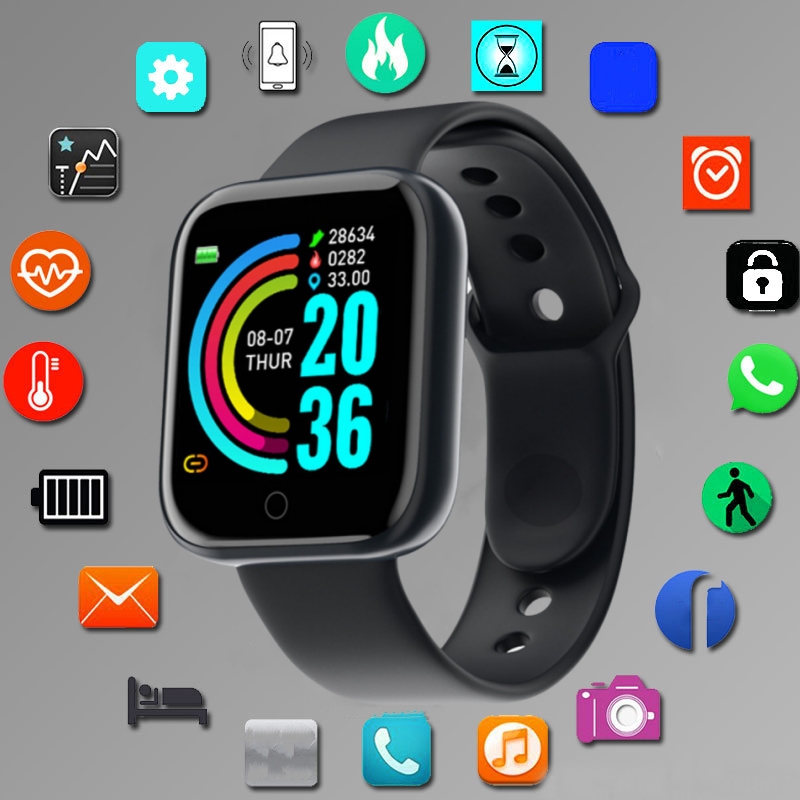 Silicone Band Replacement - Smart Watch Für Männer Frauen Sport
