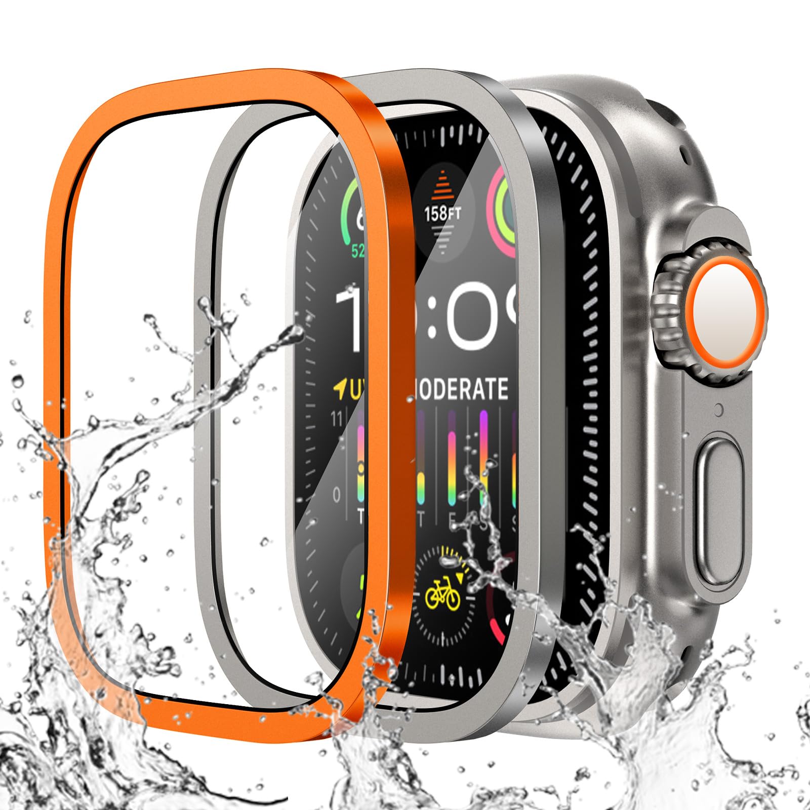Apple Smartwatch Accessories - Gehärtetes Glas für Apple Watch Ultra