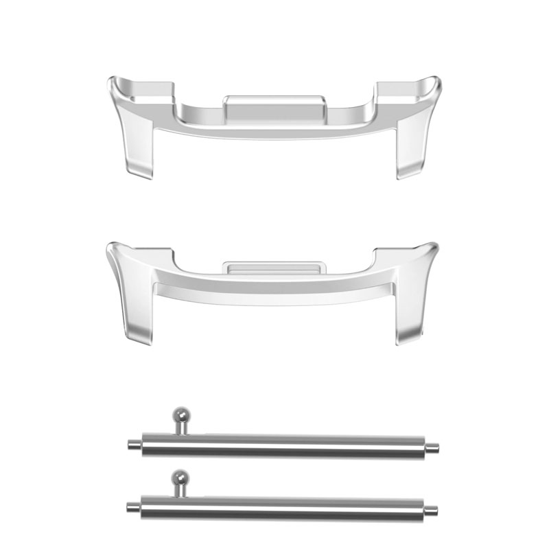 Watch Band Connector - 2 Stück Edelstahl-Uhrenadapter für Samsung Galaxy