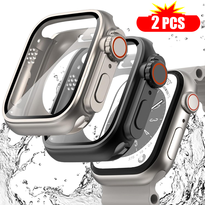 Apple Smartwatch Accessories - 2 Stück gehärtete Glas abdeckung für