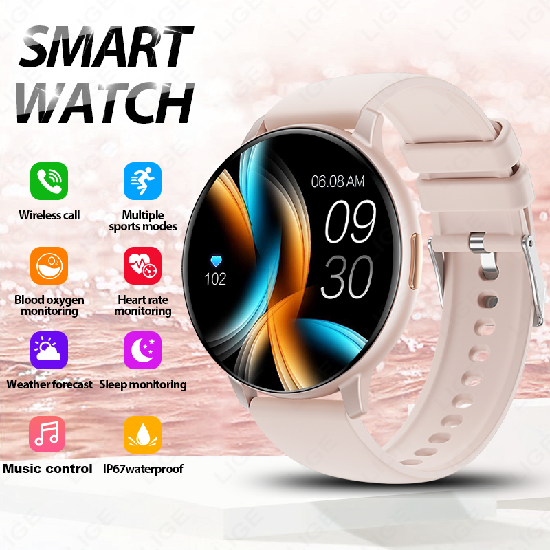 Smartwatch M Active - Fitness-Tracker Sportuhr 2026 Neu Damen Sprachassistent