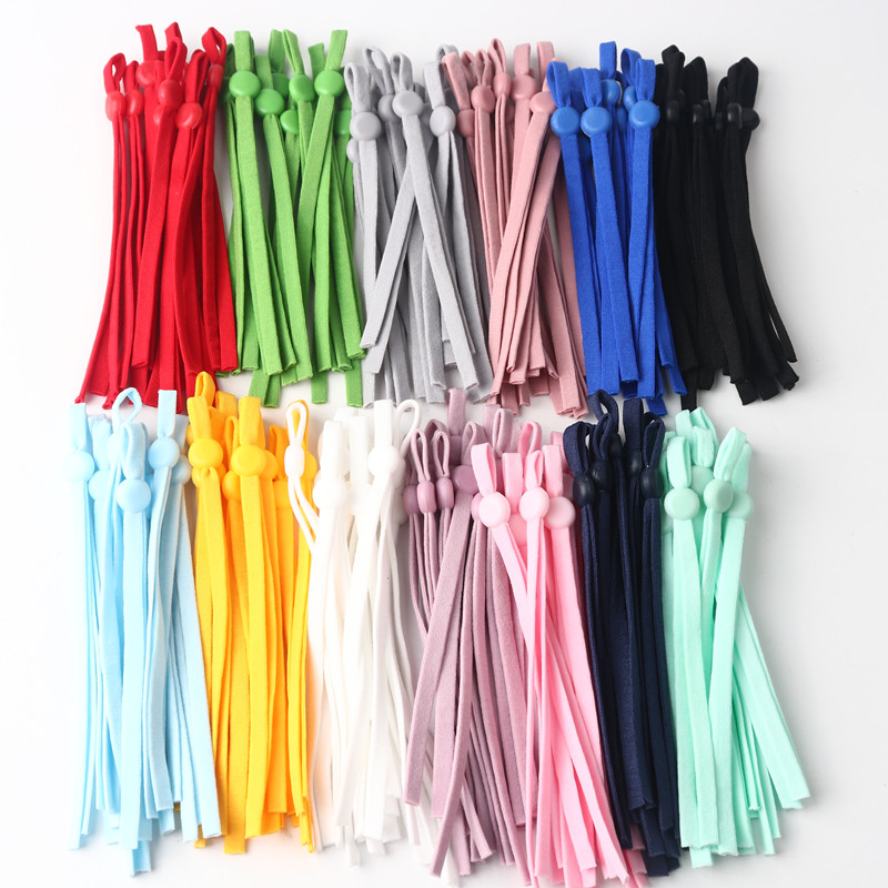 Milanaise Mesh Band - 50Pcs Maske Elastische Band Farbe Elastische