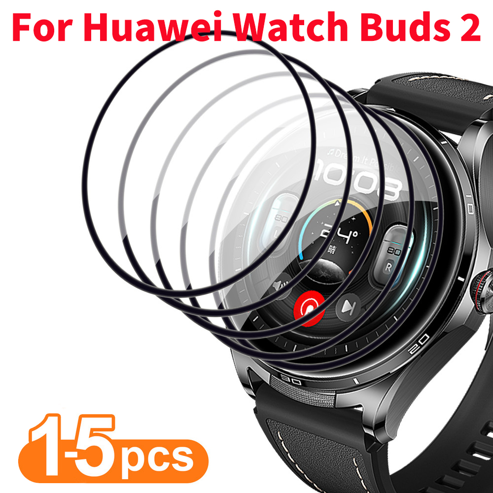 Watch Face Protector - 1-5PCS 3D gebogene Displayschutzfolie mit vollständiger