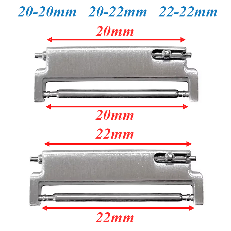 Watch Band Connector - 2 stücke Uhr Band Adapter 20mm