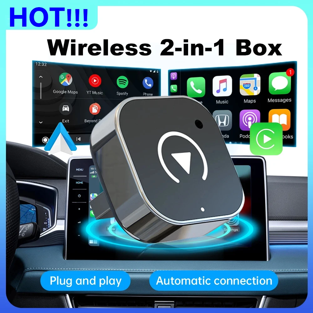 Smartwatch Universal - Neuer Kabelloser CarPlay Android Auto Adapter