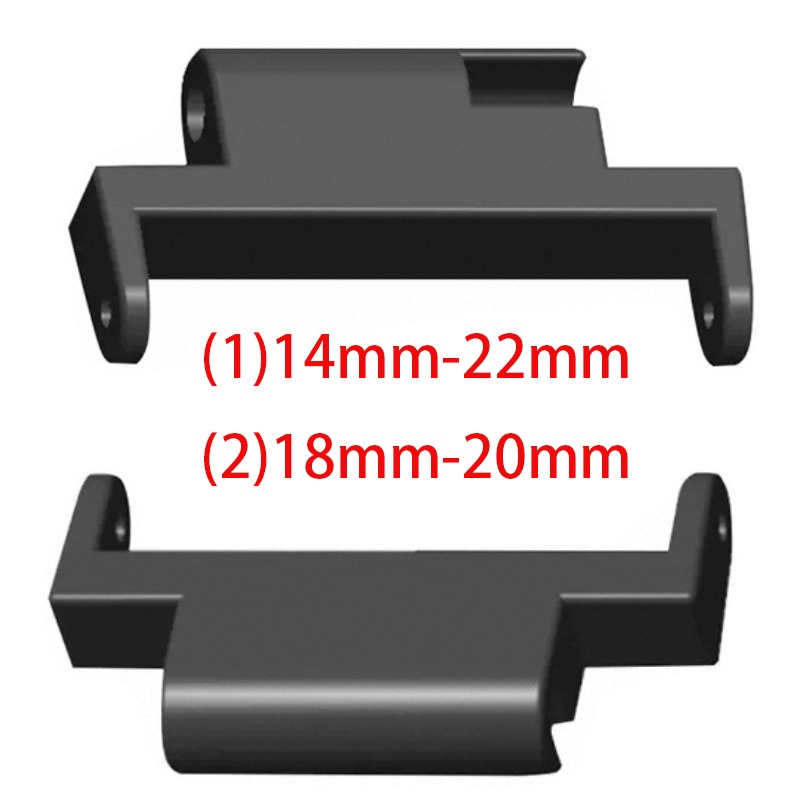 Watch Band Connector - 2 Stück 18 mm bis 20