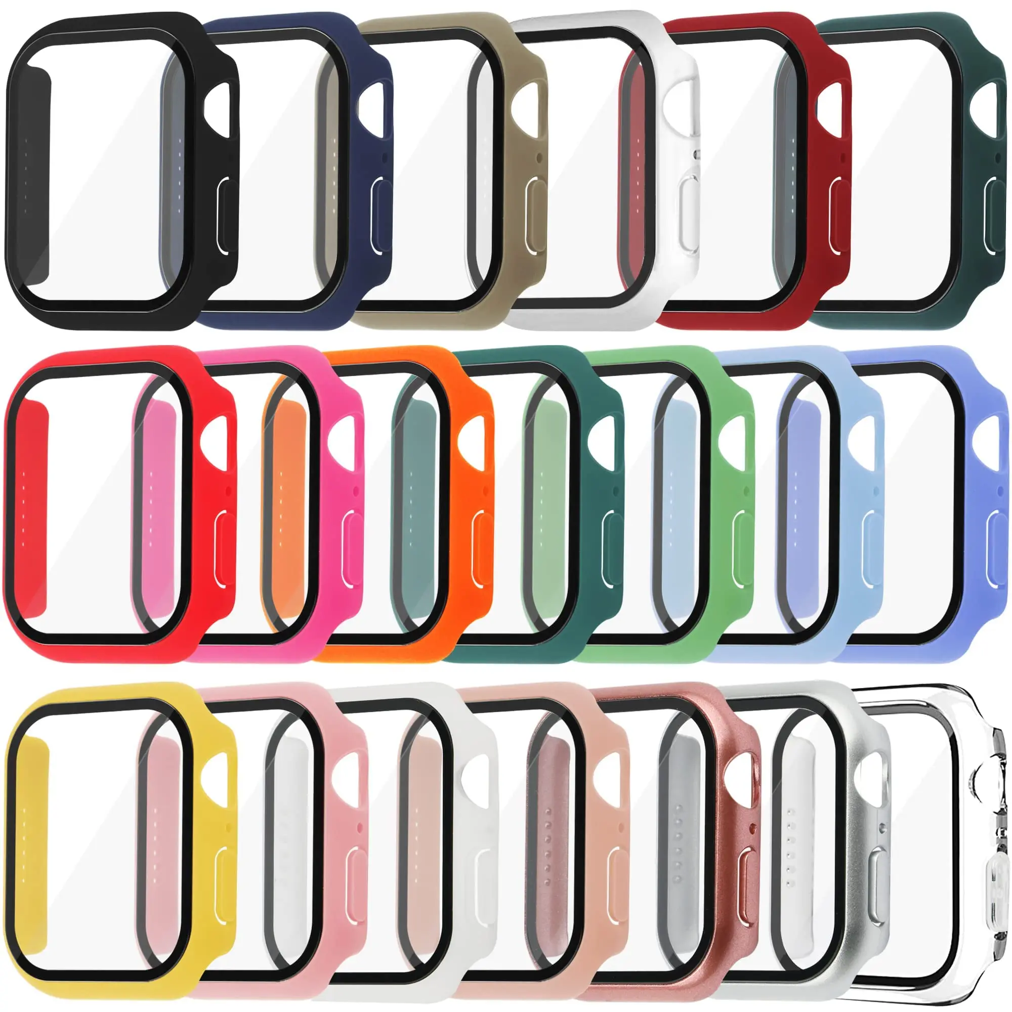 Apple Smartwatch Accessories - Gehärtete Glas abdeckung für Apple Uhrengehäuse