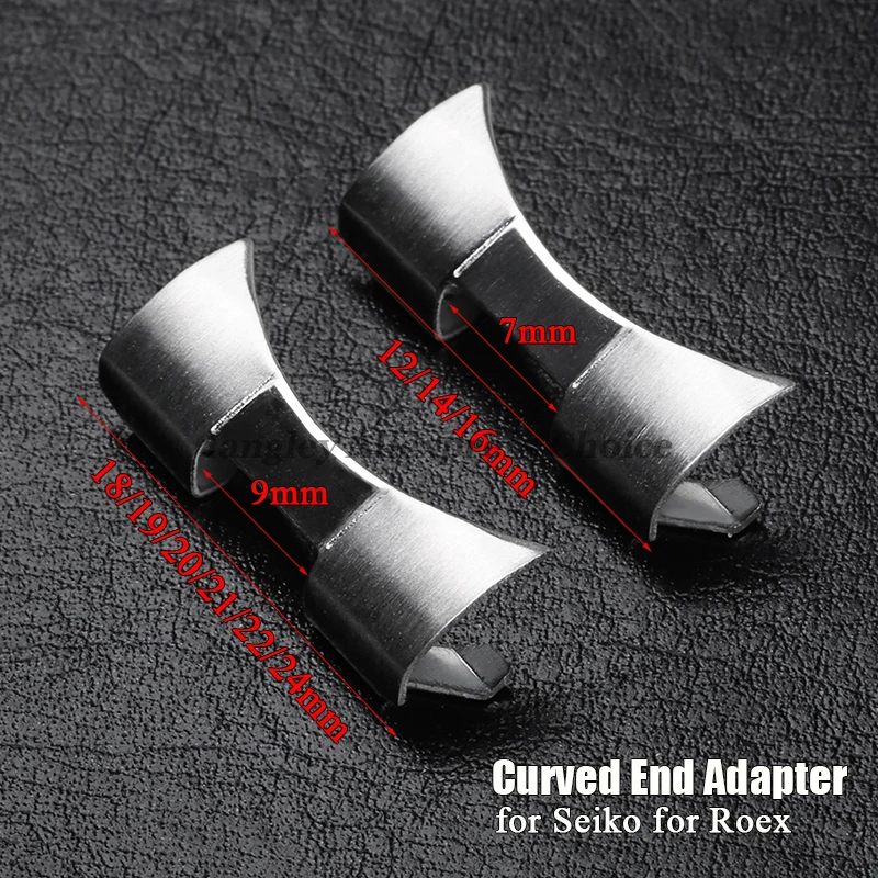 Watch Band Connector - Gebogener Endglied für Seiko SKX007 009