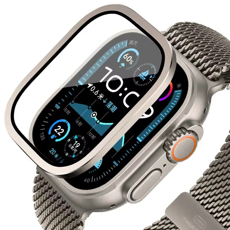 Apple Smartwatch Accessories - Gehärtetes Glas für Apple Watch Ultra