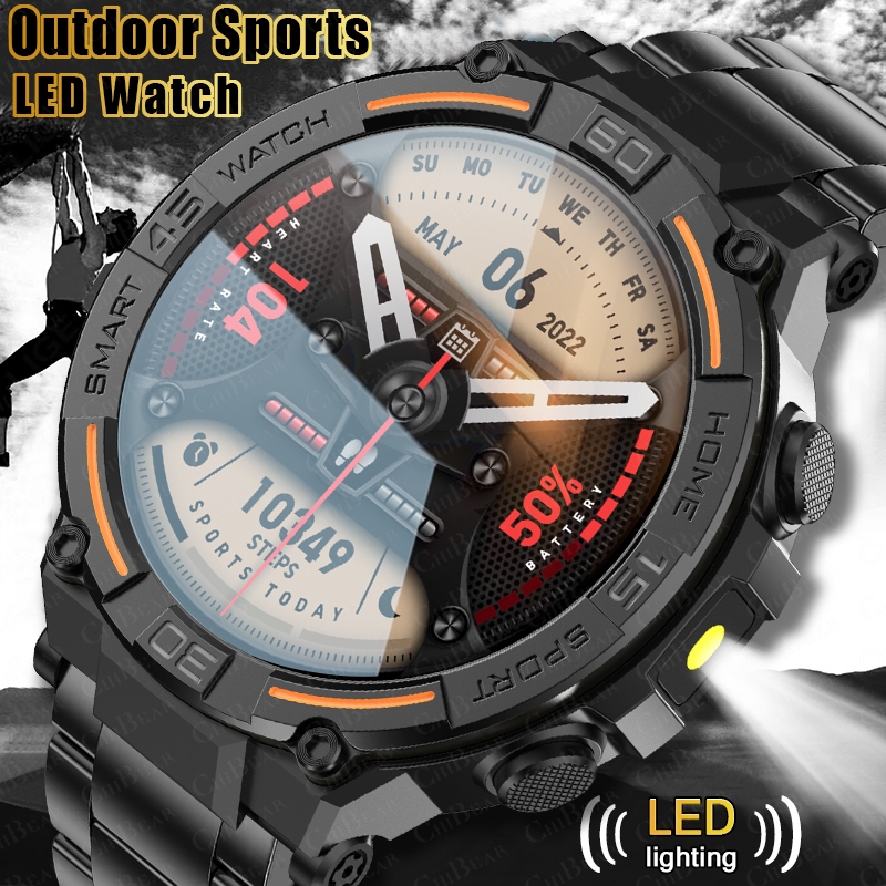 Smartwatch Face - Outdoor Militär Robuste Smartwatch Männer GPS