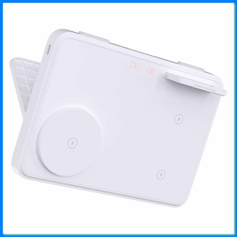 Watch Charging Dock - Kabellose Ladestation mit LED-Nachtlicht und faltbarem