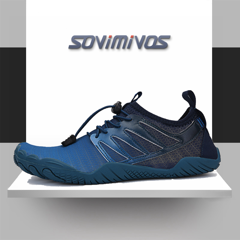 Milanaise Mesh Band - Mens Barfuß Fünf Finger Schuhe Sommer