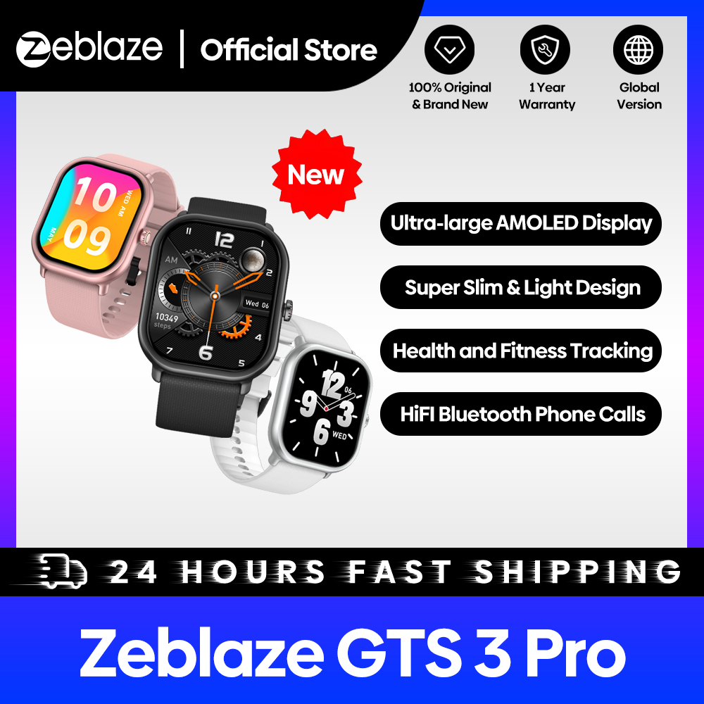 Smartwatch Face - Neue Zeblaze GTS 3 Pro Smartwatch