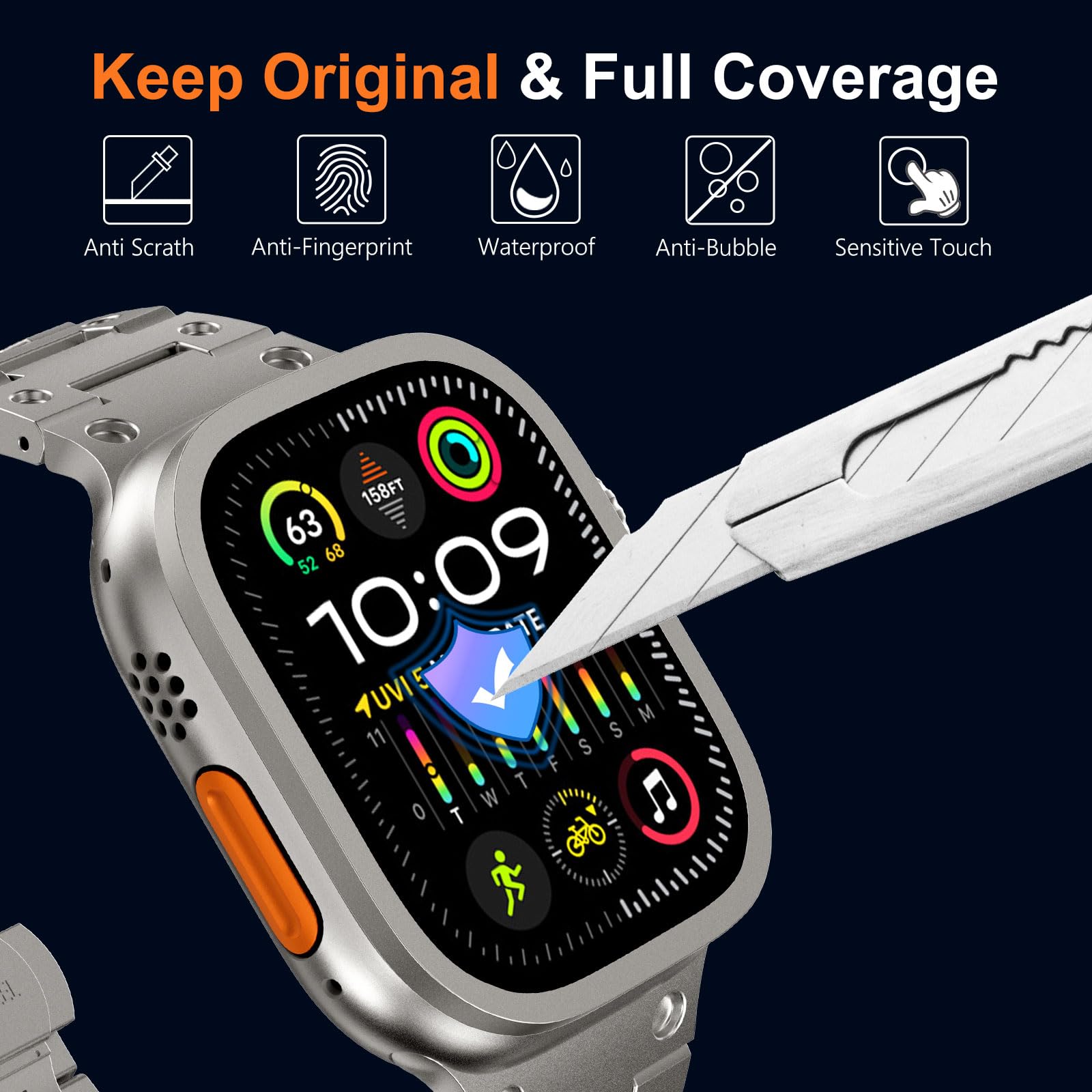 Gehärtetes Glas für Apple Watc – Apple Smartwatch Accessories Bewertung und Preis
