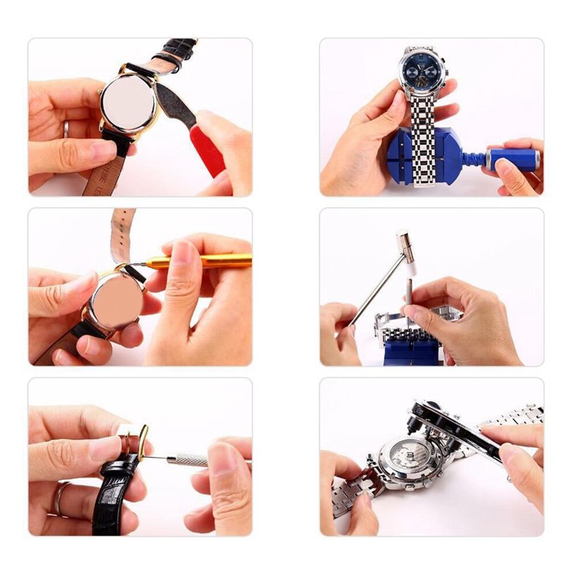 29-teiliges Uhrenreparatur-Wer – Tool Kit Strap Change Bewertung und Preis