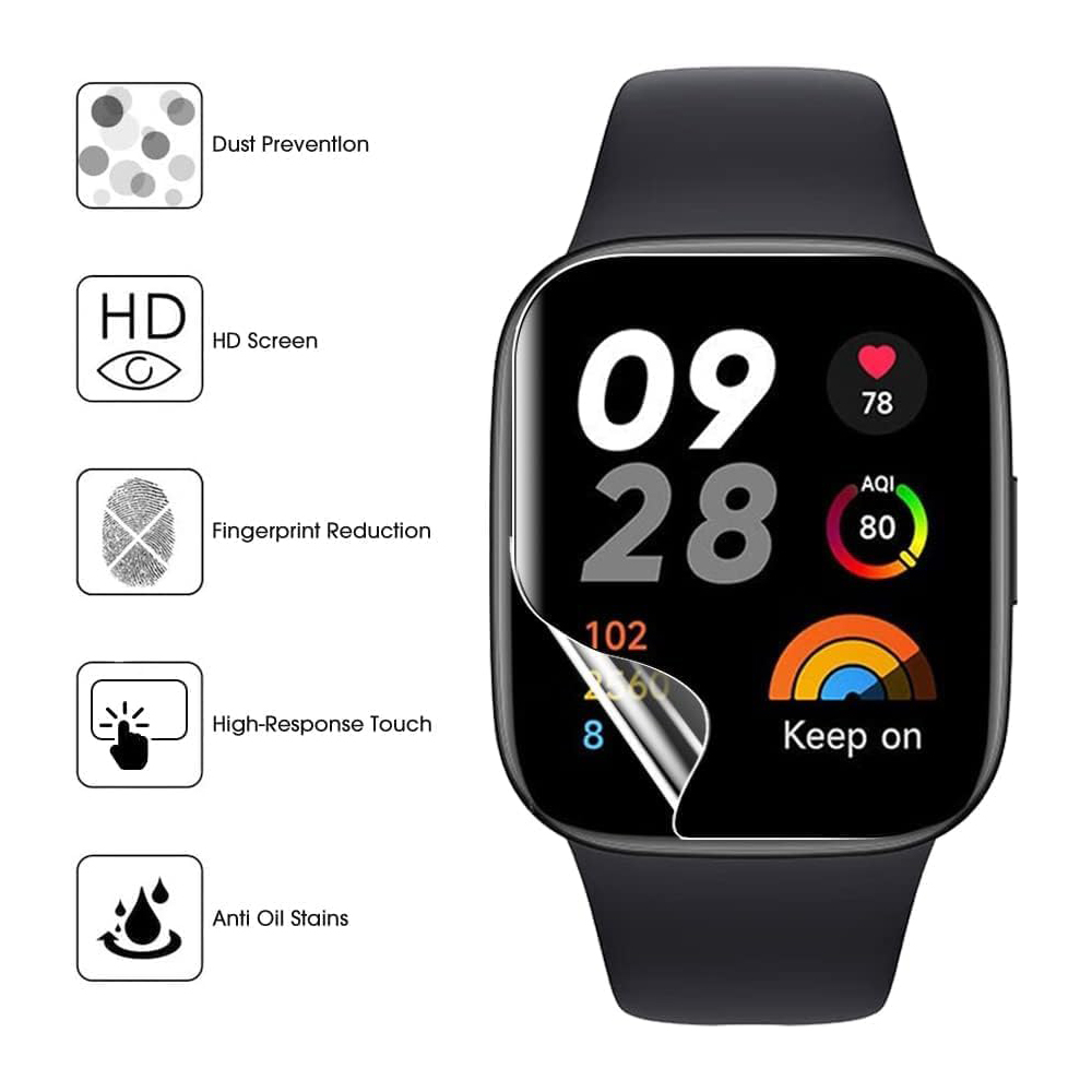 3/6 stücke Hydrogel Schutz Fil – Watch Face Protector Bewertung und Preis