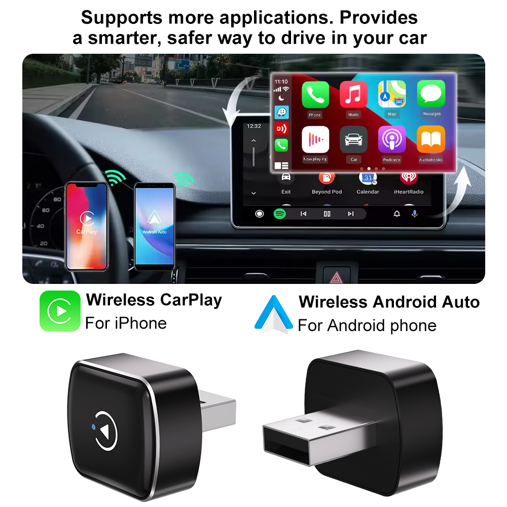 CarPlay 2-in-1 Kabelloser CarP – Smartwatch Universal Bewertung und Preis
