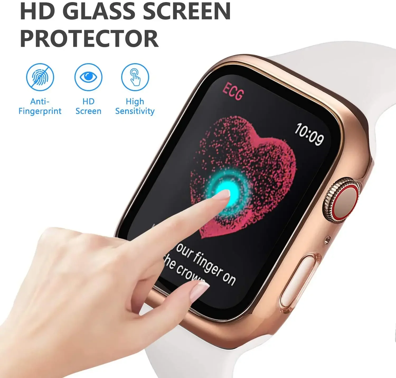 Gehärtetes Glas + Abdeckung fü – Apple Smartwatch Accessories Bewertung und Preis