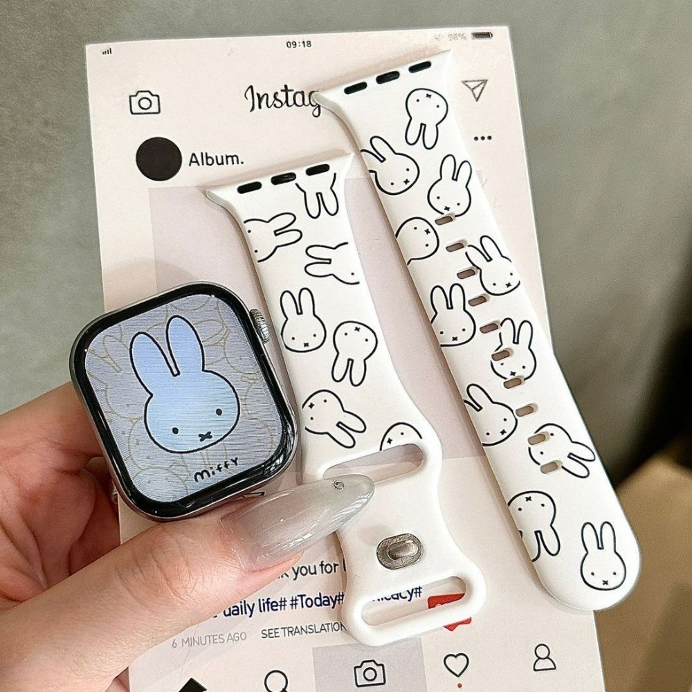 Niedliches Miffy-Kaninchen Car – Apple Smartwatch Accessories Bewertung und Preis