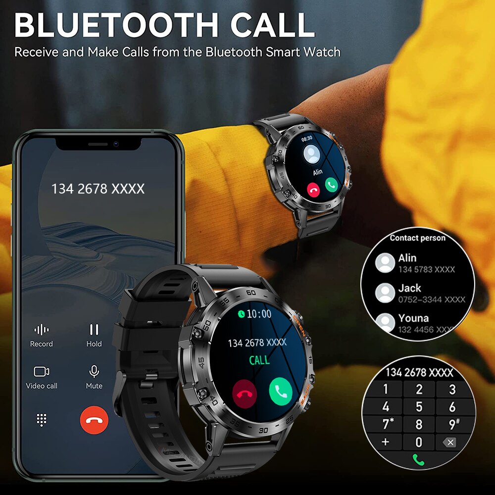 MEVADEN Steel 1,39 Zoll Herren – Smartwatch Face Bewertung und Preis