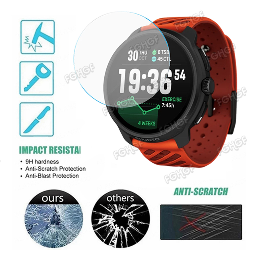Gehärtetem Glas Schutz Film Sc – Smart Watch Accessories Bewertung und Preis