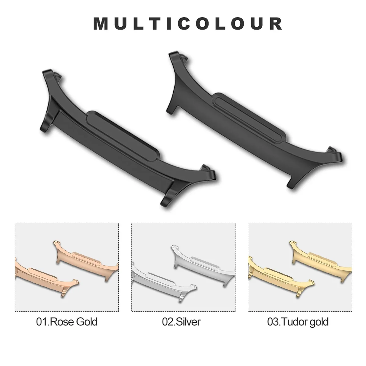 2 Stück Metalladapter Uhrenarm – Watch Band Connector Bewertung und Preis