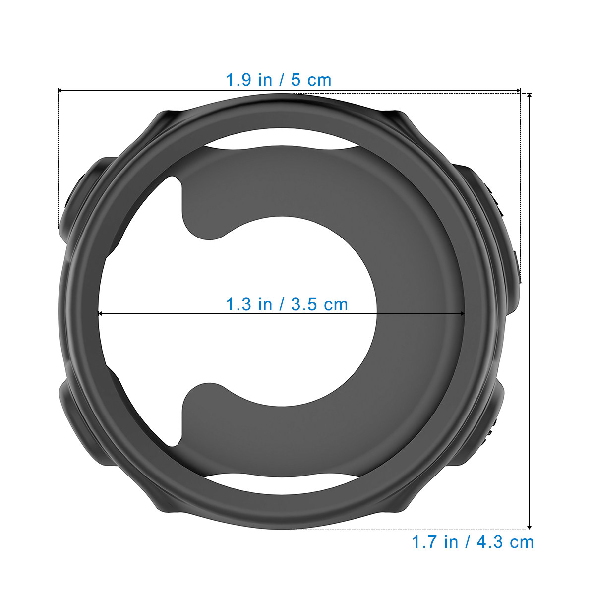 4-teilige Silikon-Schutzhülle, – Watch Face Protector Bewertung und Preis
