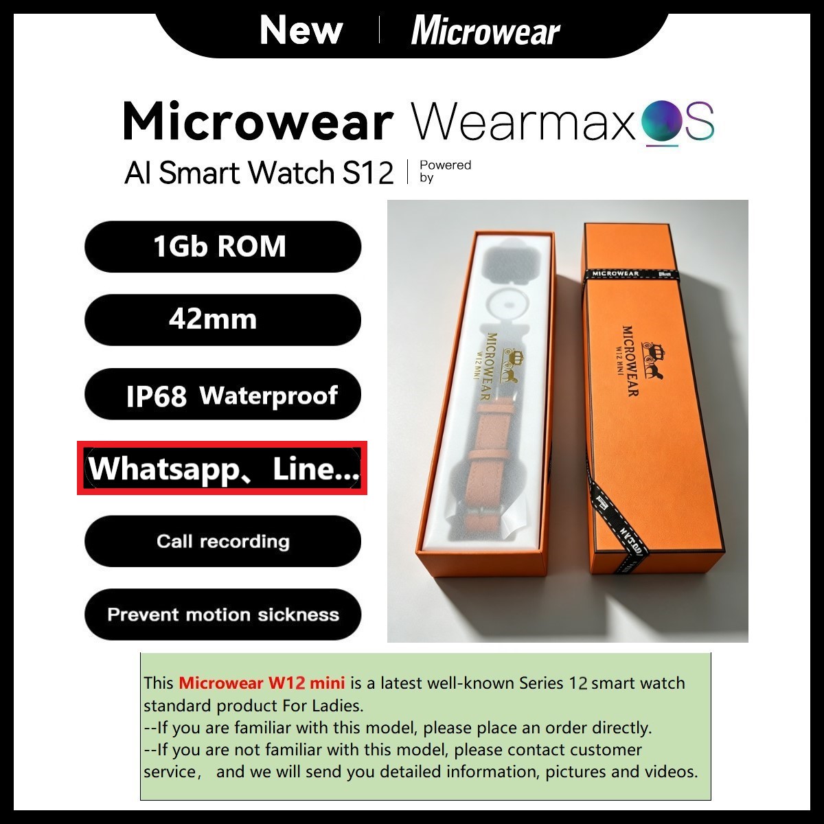 Microwear W12mini Smartwatch E – Smartwatch M Active Bewertung und Preis
