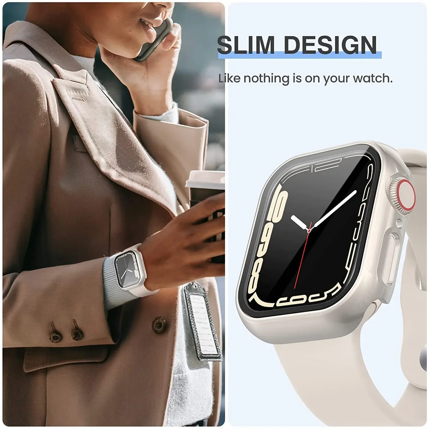 3er-Pack gehärtete Glasabdecku – Apple Smartwatch Accessories Bewertung und Preis