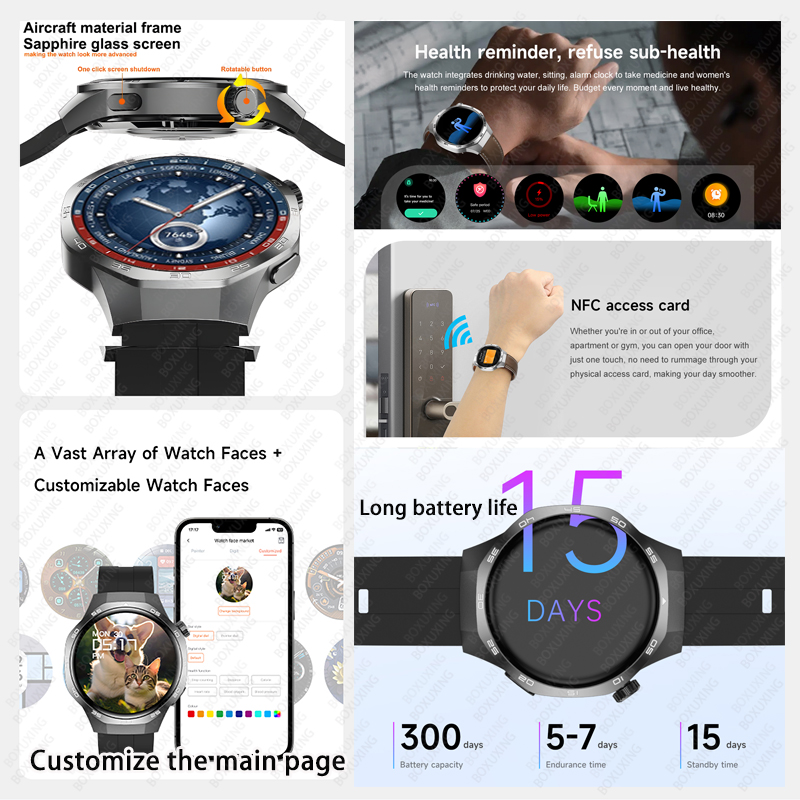 2026 Neue BOXUXING Uhr 5MAX Sm – Smartwatch Face Bewertung und Preis