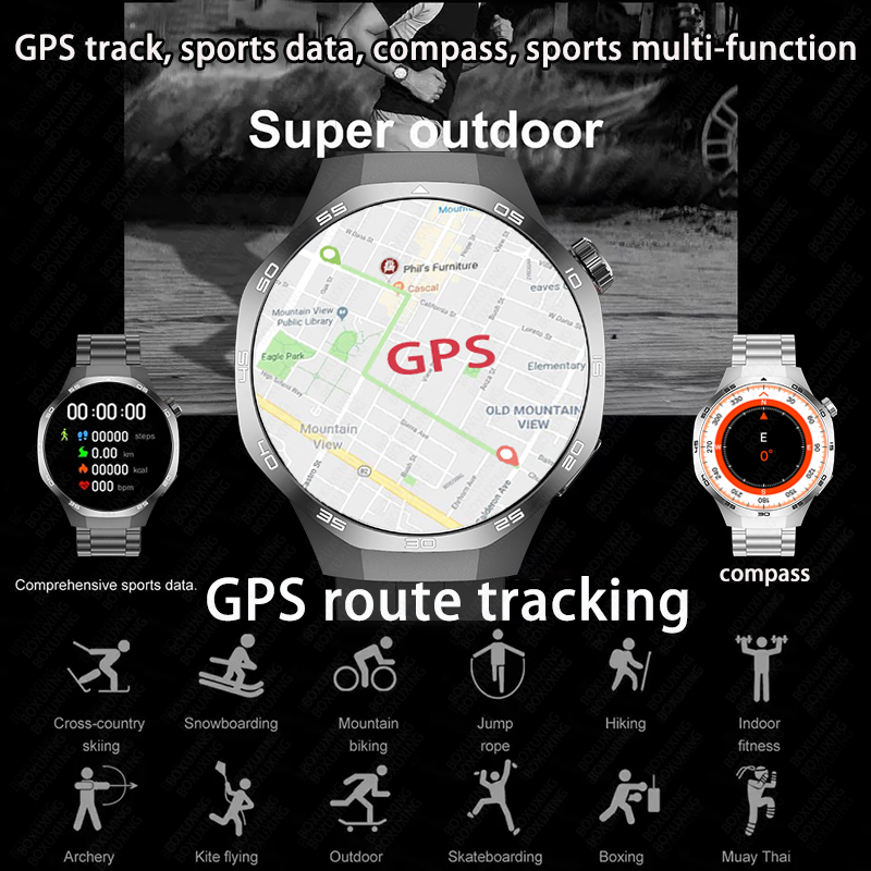 2026 Neue BOXUXING Uhr 5MAX Sm – Smartwatch Face Bewertung und Preis