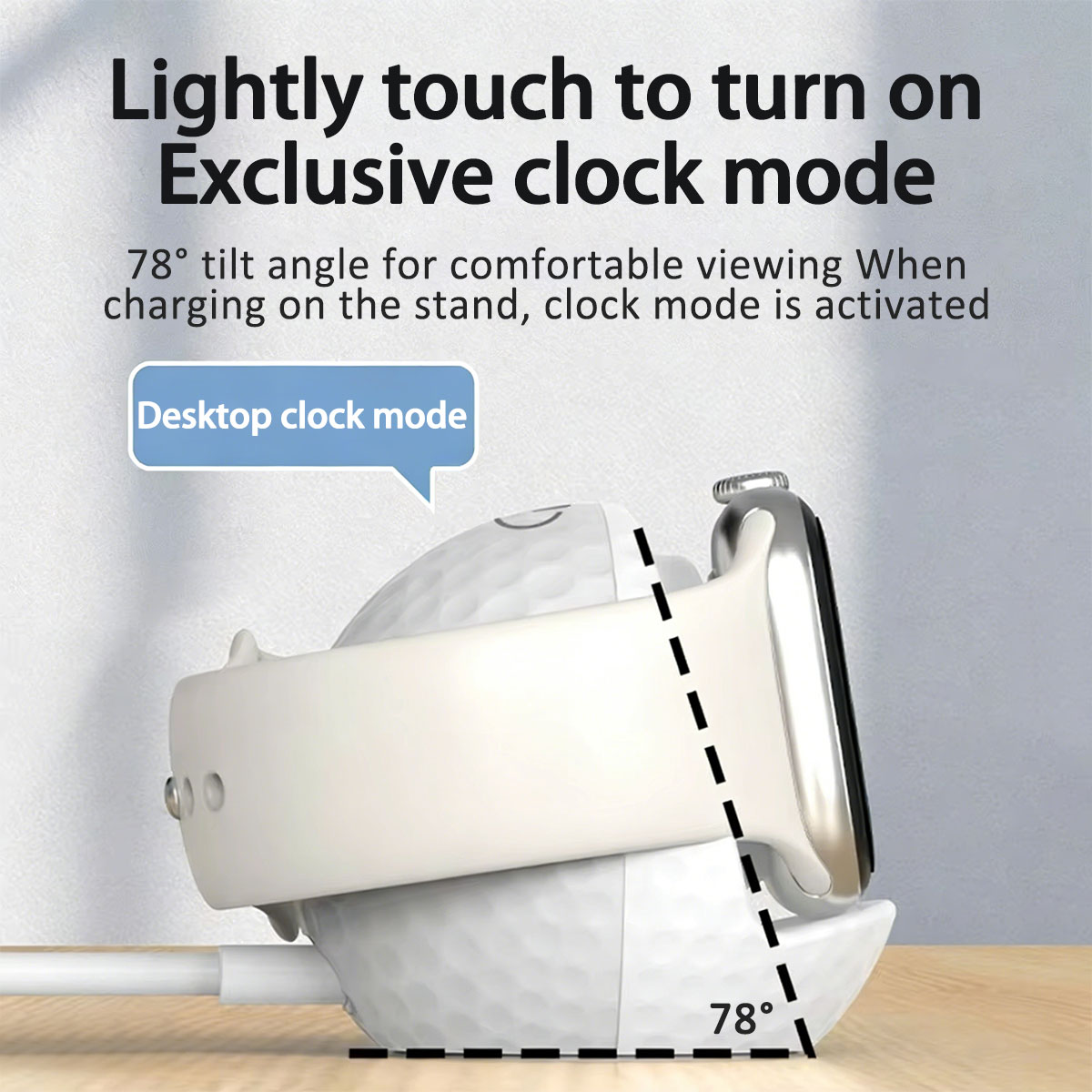 Tragbarer RGB-Beleuchtungs-Wir – Watch Charging Dock Bewertung und Preis