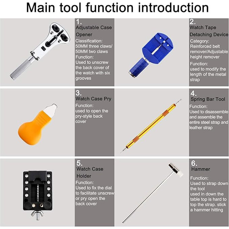 Professionelles Uhrenreparatur – Tool Kit Strap Change Bewertung und Preis