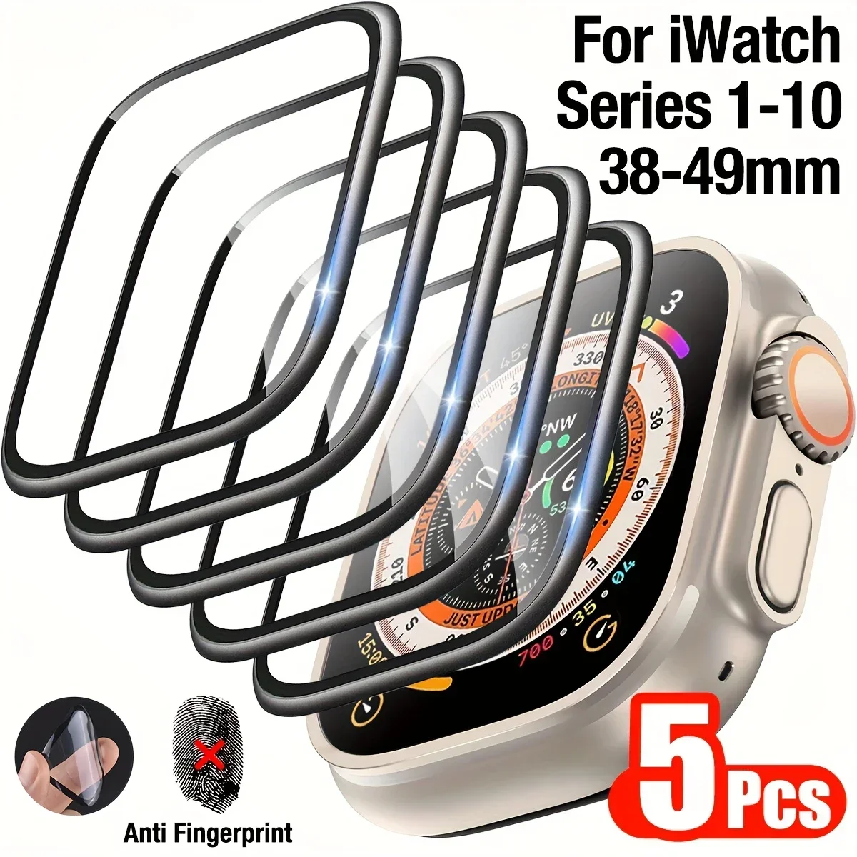1-5 Stück Anti-Kratz-Folie für – Apple Smartwatch Accessories Bewertung und Preis