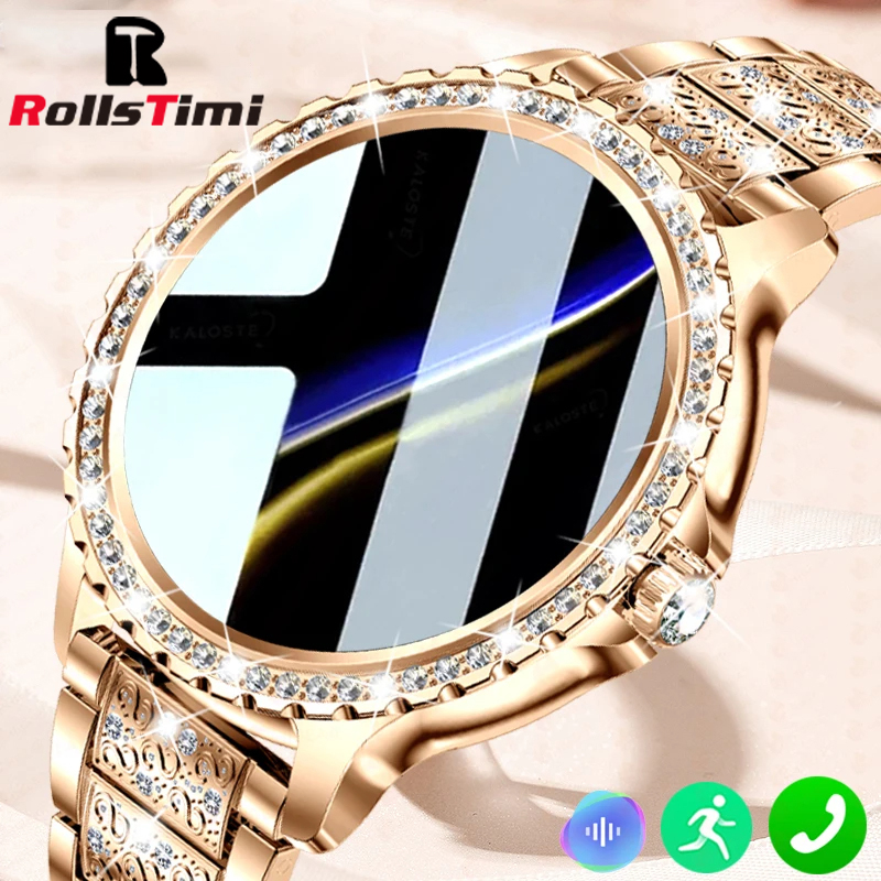 Mode Luxus Gold Frauen Smart U – Smartwatch Face Bewertung und Preis