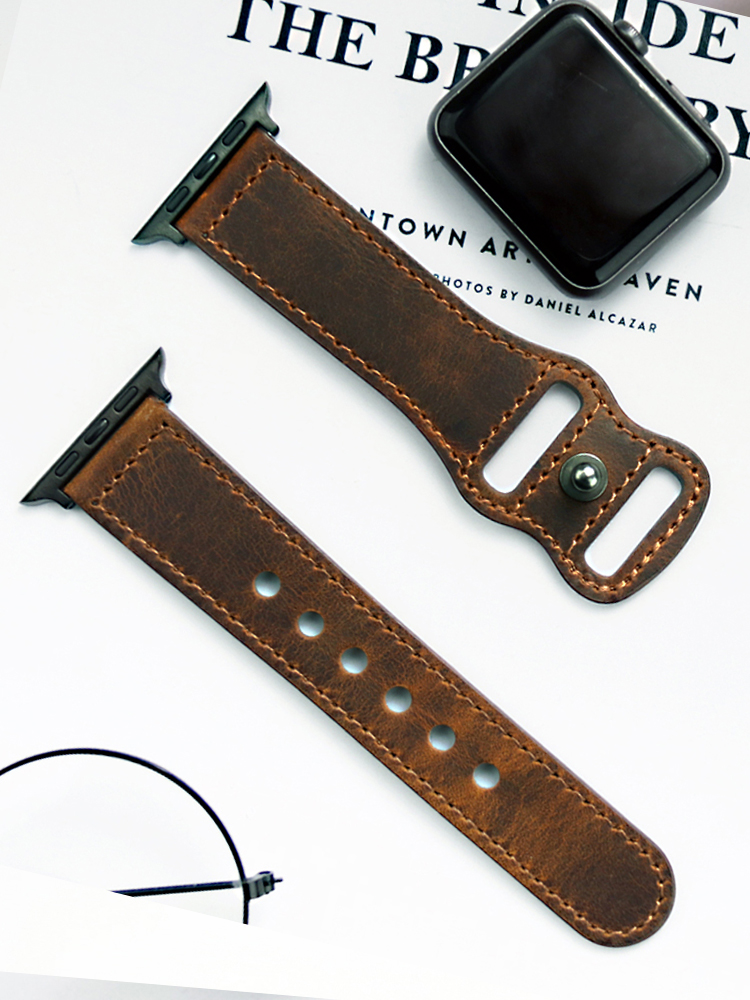 Echt leder Correa Armband für  – Smartwatch Accessories Shop Bewertung und Preis