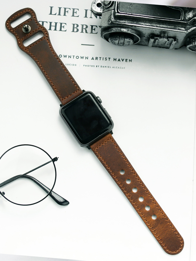 Echt leder Correa Armband für  – Smartwatch Accessories Shop Bewertung und Preis